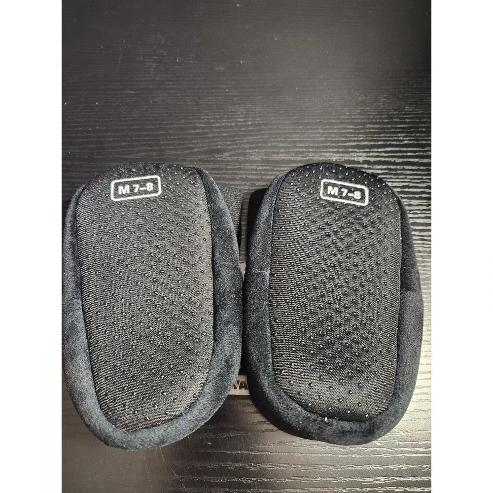 Star Wars Darth Vader Slippers Toddler Boys Girls Black‎ Size M 7-8